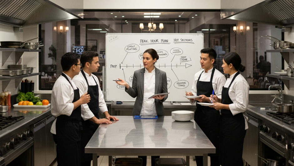 Restaurant Peak Hours Management: 6 Proven Hacks to Survive the Rush